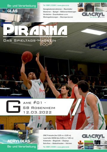 hapa Ansbach Piranhas - Playdown-Spieltag 1: SB Rosenheim | 2021/22