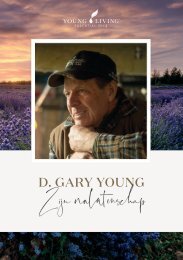 Brochure: D. Gary Young - Zijn nalatenschap