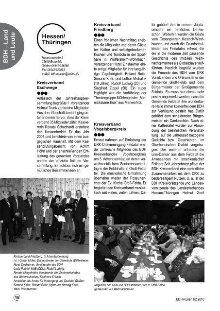 Ausgabe 1/2 2010 - BDH