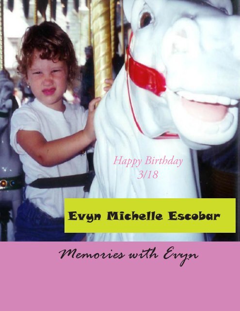 Evyn's Happy Birthday Booklet 2024
