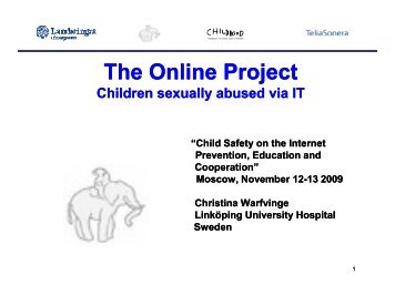 The Online Project - Expert Group for Cooperation on Children at Risk