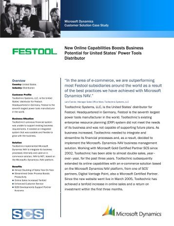 FesTool Case Study