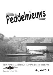 Nr. 4-2011 - Welkom op de site van Kanovereniging de Peddelaars