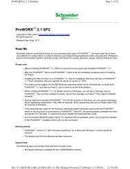 ProWORX 2.1 SP2
