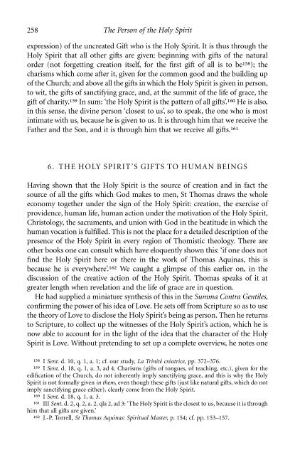 The Trinitarian Theology of Saint Thomas Aquinas - El Camino ...