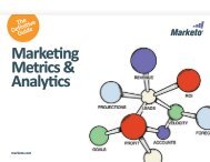 Marketing Metrics & Analytics - Marketo