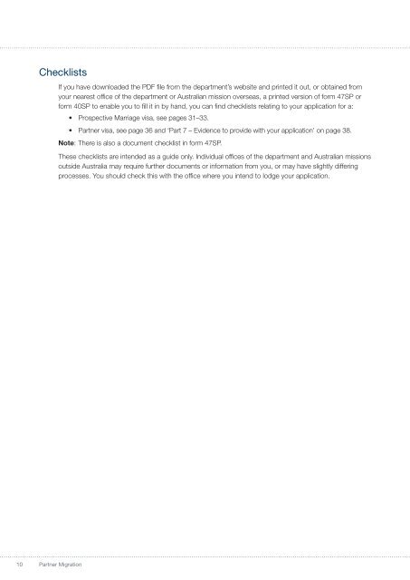 1127 - Partner Migration - Booklet 1 - Department of Immigration ...