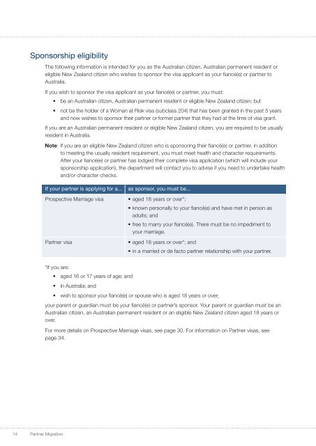 1127 - Partner Migration - Booklet 1 - Department of Immigration ...