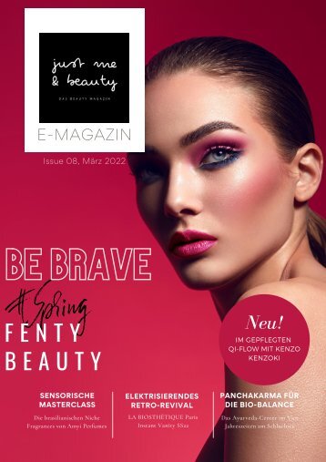 just me & beauty E-Magazin Issue N°8 März 2022
