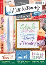 „Handlettering and more“ Ausgabe 25