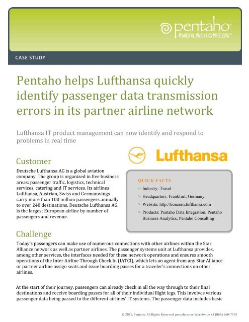 pentaho data integration impact analysis