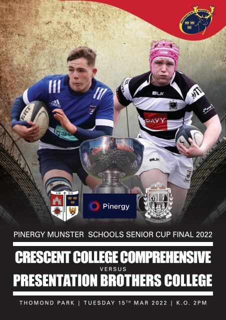 Crescent College Comprehensive v Presentation Brothers College Match Programme