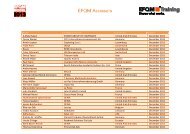 EFQM 2013 Excellence Assessors