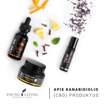 „Apie kanabidiolio (CBD) produktus“ brošiūra