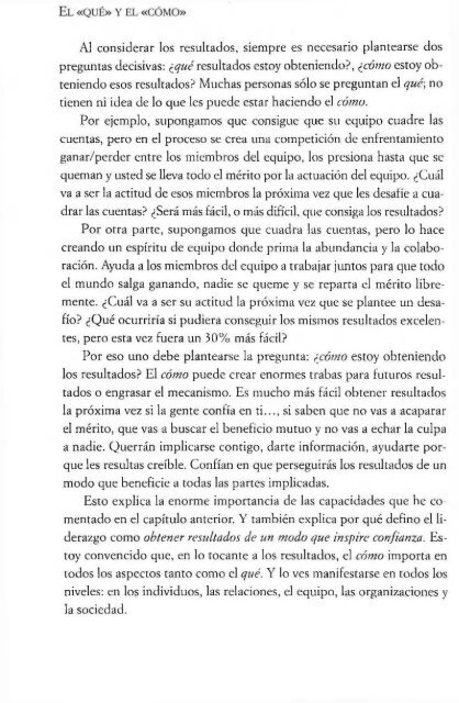 La Velocidad de la Confianza (2)