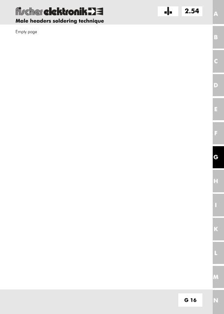 2.54 - Fischer Elektronik