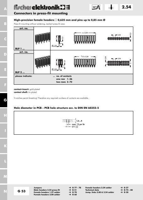 2.54 - Fischer Elektronik