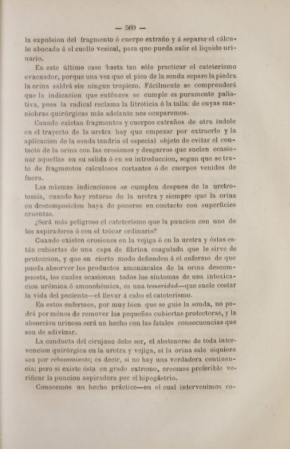 Cuando el parafimosis sea asiento de una gran inflamacion, el