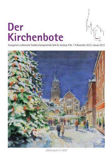 (PDF) Der Kirchenbote - Stadtkirche Selb