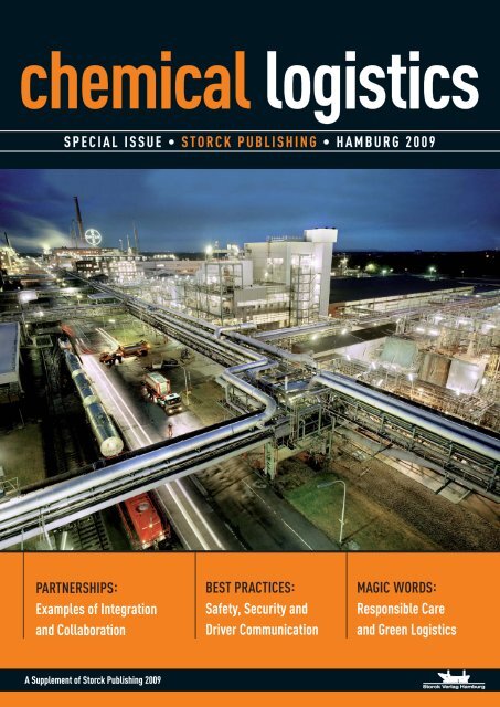 chemical logistics SPECIAL ISSUE • STORCK PUBLISHING ...