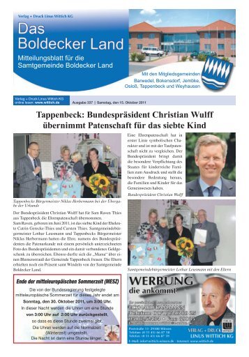 Tappenbeck - Samtgemeinde Boldecker Land