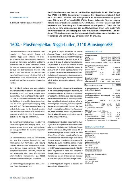 Schweizer Solarpreispublikation 2011 (PDF - bitte anklicken)