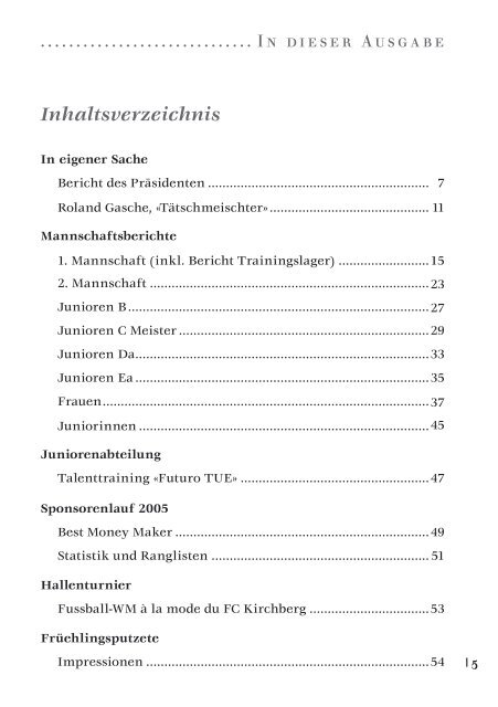 platz und Wohl- befinden bis ins hohe Alter! - FC Kirchberg 1924