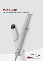 Intraoralscanner Medit i900 - Informationsflyer