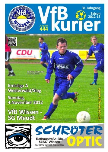 VfB Wissen - SG Meudt - VfB Wissen 1914 eV