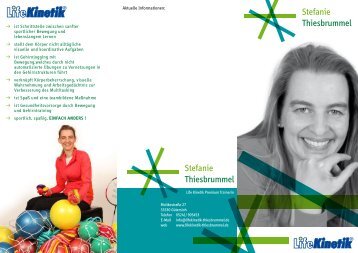 Stefanie Thiesbrummel Stefanie Thiesbrummel - Life Kinetik Gütersloh