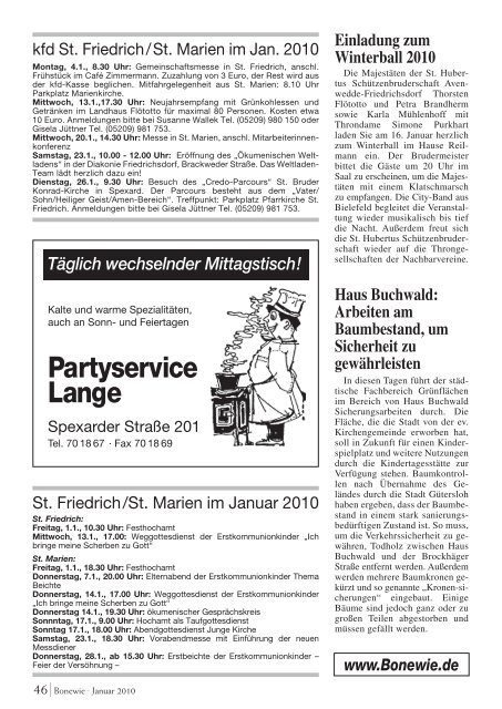 Am 16. Januar 2010 - Bonewie.de