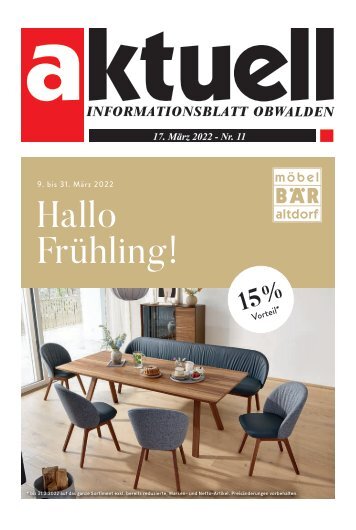 Aktuell Obwalden | KW11 | 17. März 2022