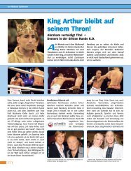 King Arthur bleibt auf seinem Thron! - Agentur Schmidts