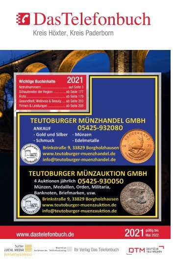 Kreis Höxter Paderborn TB 21/22