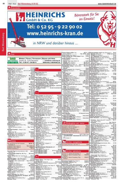 Kreis Höxter Paderborn TB 21/22