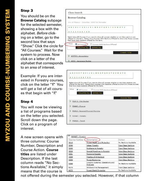 What is myZOU? - Graduate School @ the University of Missouri