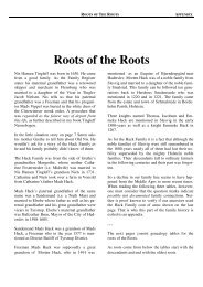 Roots of the Roots - tingleff.asia