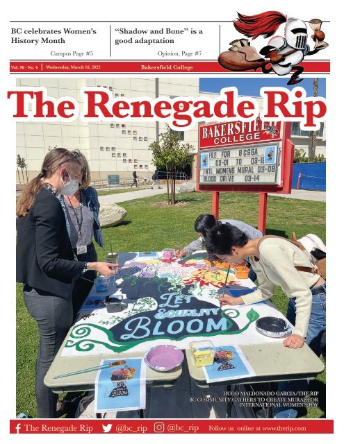 Renegade Rip, issue 4, March 16, 2022