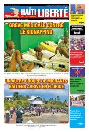 Haiti Liberte 16 Mars 2022