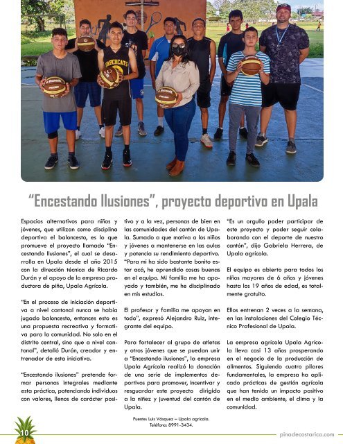 REVISTA PIÑA DE COSTA RICA EDICIÓN 42
