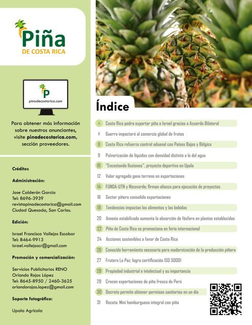REVISTA PIÑA DE COSTA RICA EDICIÓN 42
