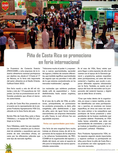 REVISTA PIÑA DE COSTA RICA EDICIÓN 42
