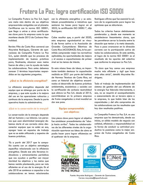 REVISTA PIÑA DE COSTA RICA EDICIÓN 42