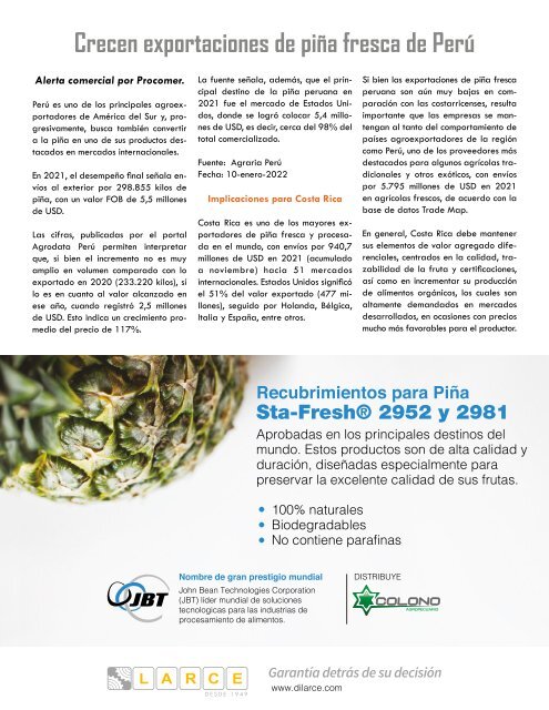 REVISTA PIÑA DE COSTA RICA EDICIÓN 42