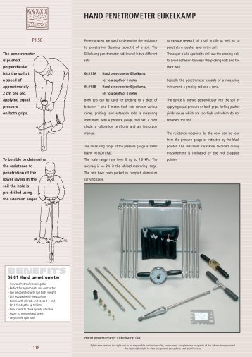 P1.50NW opmaak 118-120 - Eijkelkamp Agrisearch Equipment