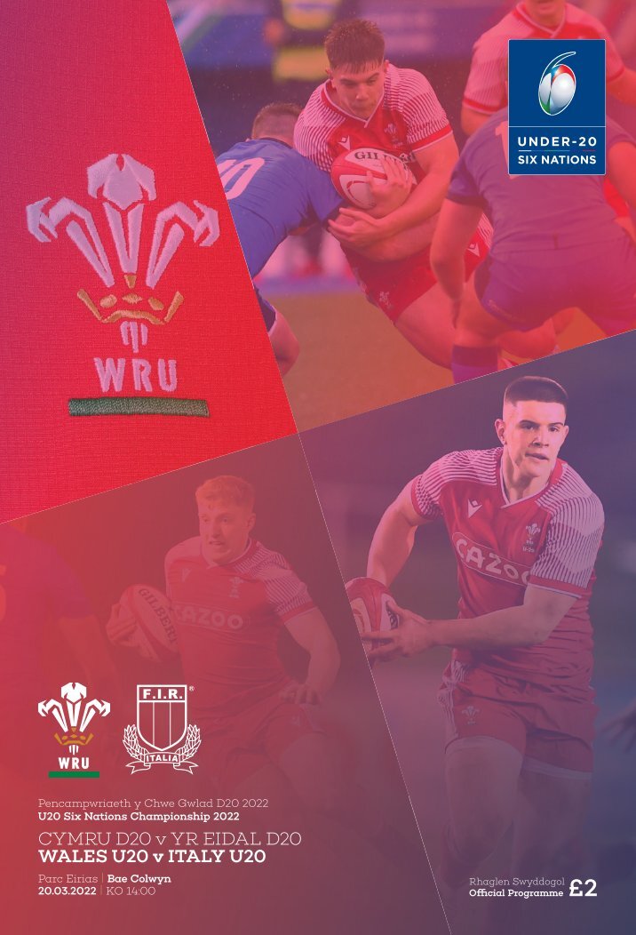 Under 20 Six Nations Magazines