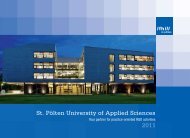 2011 St. Pölten University of Applied Sciences - Fachhochschule St ...