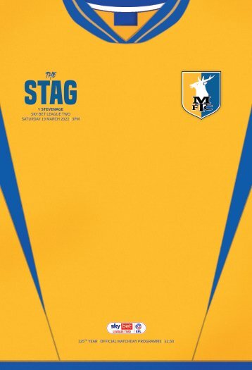 Mansfield Town vs Stevenage