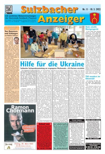 Sulzbacher Anzeiger