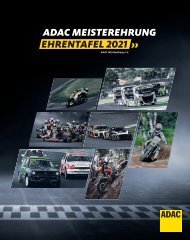 ADAC Meisterehrung // Ehrentafel 2021